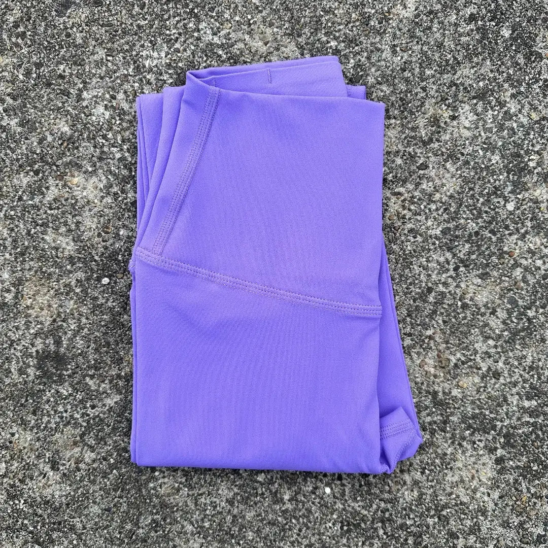 Solid Color Back Waist Pocket High Waist Yoga Legging Women Sport Cropped Pants Butter Athletic Gym Comprehensive Training Jog