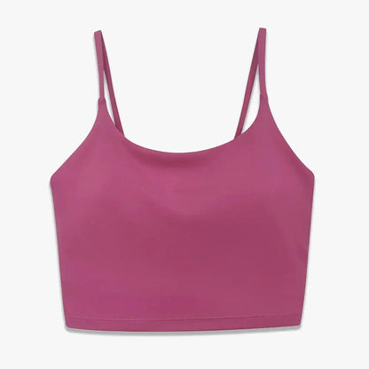 High Stretch Yoga Tank Tops With Suspenders For Women