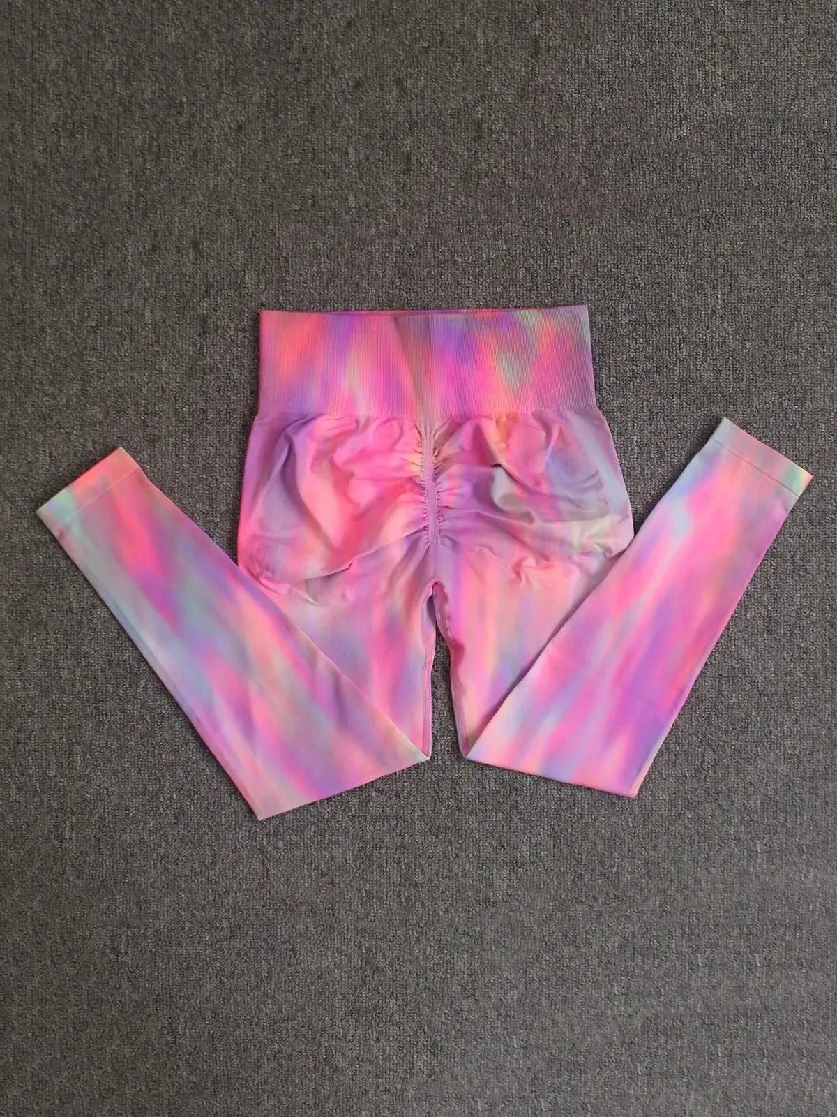 Aurora Gradient Yoga Leggings for Women Workout Comfort