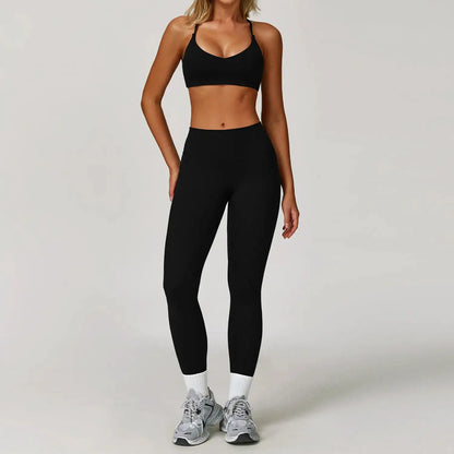2/3PCS Yoga Suit Sports Set Gym Set Women Tracksuit Running Workout Clothes Long Sleeve Sports Bra Athletic Wear Yoga Clothing