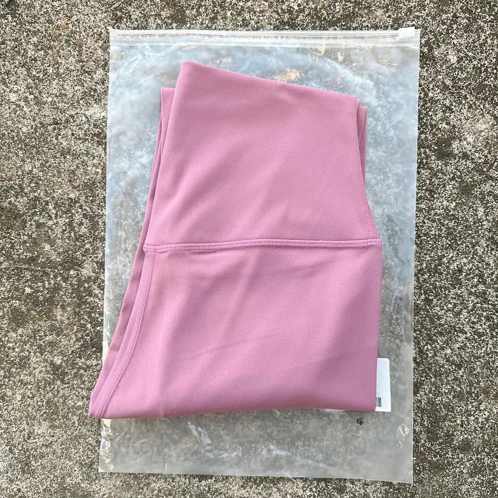 Solid Color Back Waist Pocket High Waist Yoga Legging Women Sport Cropped Pants Butter Athletic Gym Comprehensive Training Jog