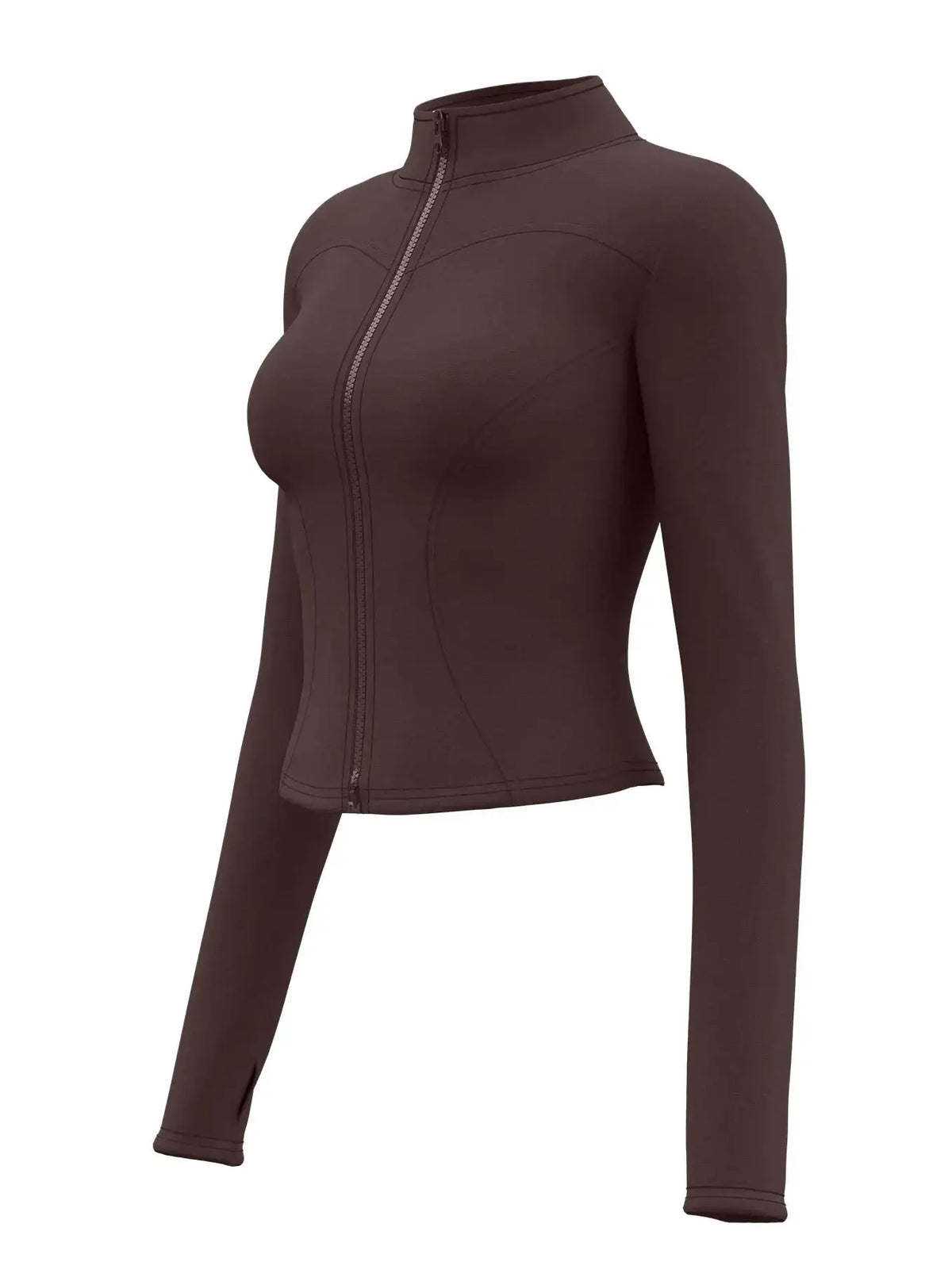 Waist Slimming Training Tops For Women Tight Zipper Shirts