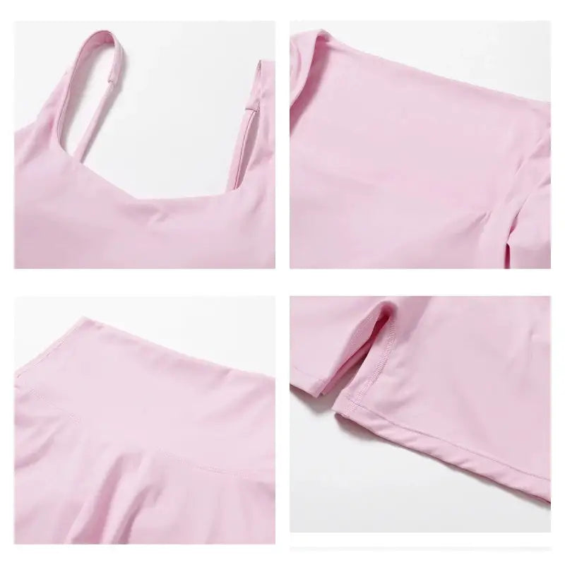 Summer 2PCS Yoga Suit Sports Set Women Quick-Dry Gym Set Women Tracksuit Running Workout Long Sleeve Sports Shirt Yoga Clothing