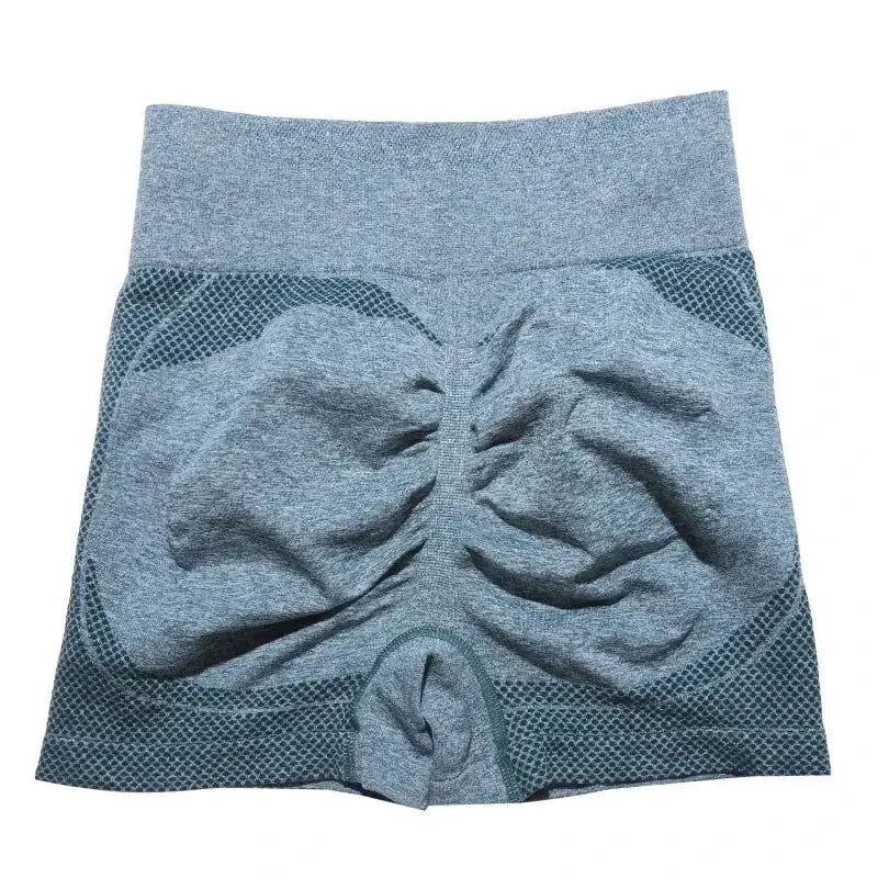High Waist Women's Yoga Shorts Seamless Fitness Shorts