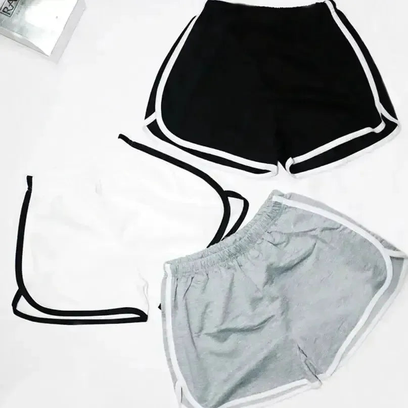 High-Waisted Quick-Dry Elastic Shorts for Women Activewear