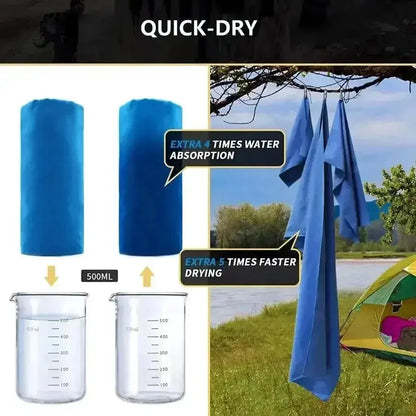 Ultra Absorbent Quick Dry Microfiber Towel for Sports