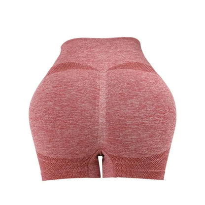 High Waist Women's Yoga Shorts Seamless Fitness Shorts