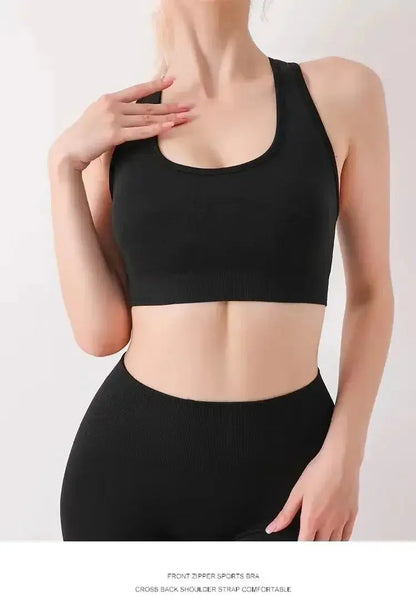 Elevate Your Workout Women's High Waist Tank Shorts Set