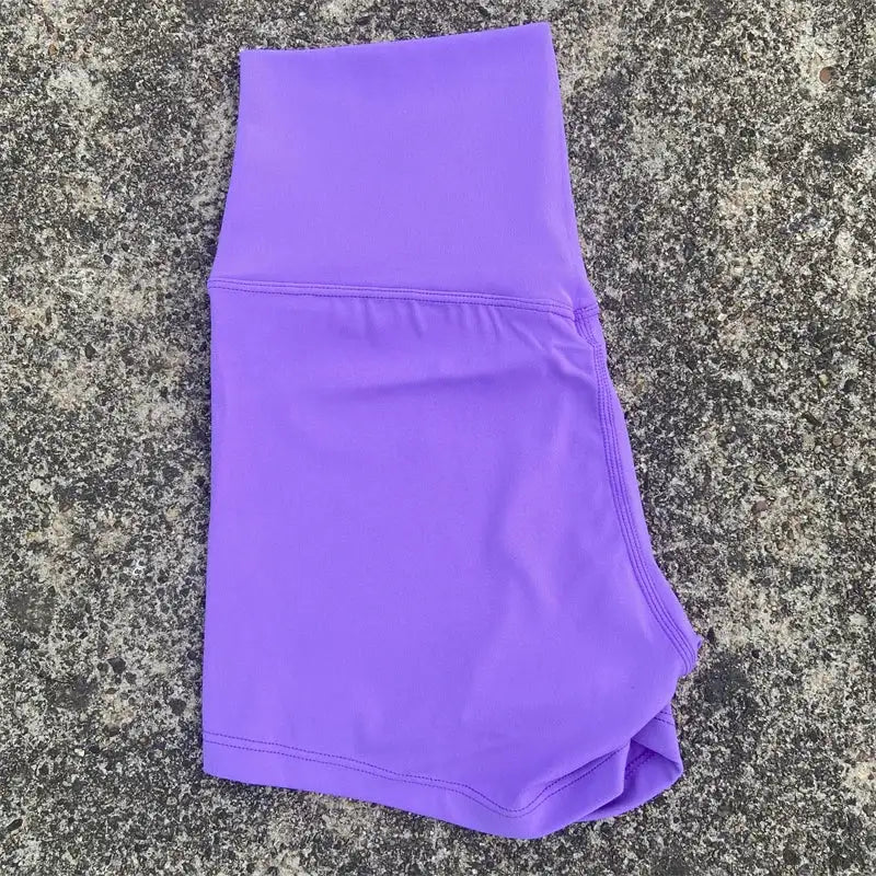 Women Fitness Sport Short High Waist Gym Leisure Yoga Short Legging Soft Tight Athletic Squatting Proof Comprehensive Training