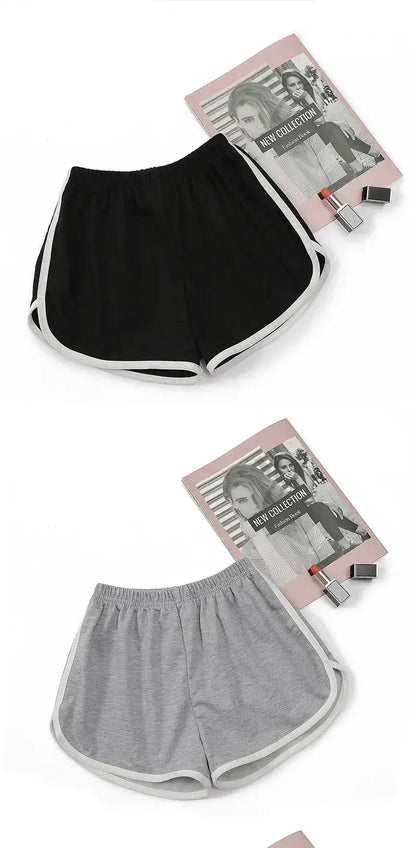 High-Waisted Quick-Dry Elastic Shorts for Women Activewear