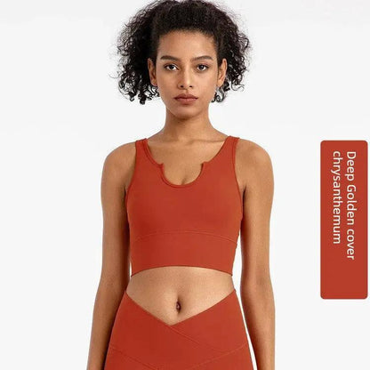 Seamless Sports Vest For Ultimate Comfort Nude Feel Design