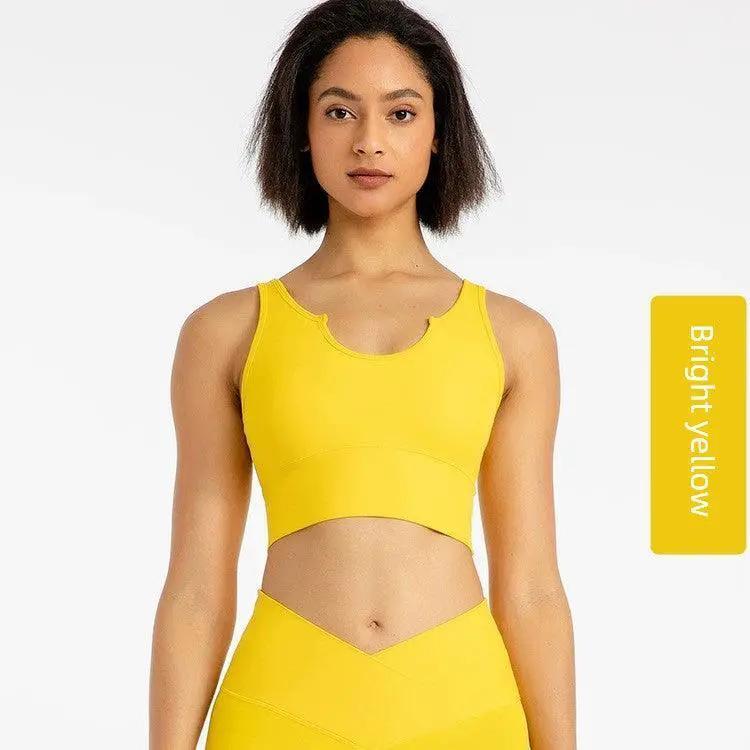 Seamless Sports Vest For Ultimate Comfort Nude Feel Design