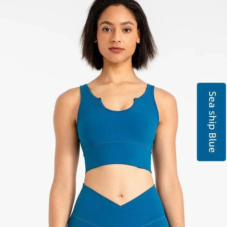 Seamless Sports Vest For Ultimate Comfort Nude Feel Design