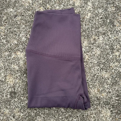 Solid Color Back Waist Pocket High Waist Yoga Legging Women Sport Cropped Pants Butter Athletic Gym Comprehensive Training Jog
