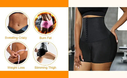 Missmoly Sauna Shorts For Weight Loss And Tummy Control