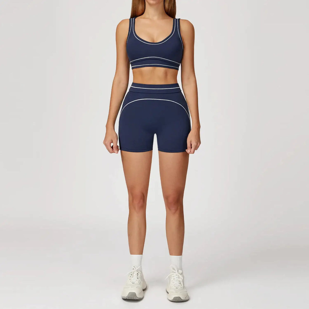 Fitness Suit 2PCS Yoga Set Women's Tracksuit Sports Outfits Gym Running Push Up Sportswear Legging Athletic Wear Workout Clothes