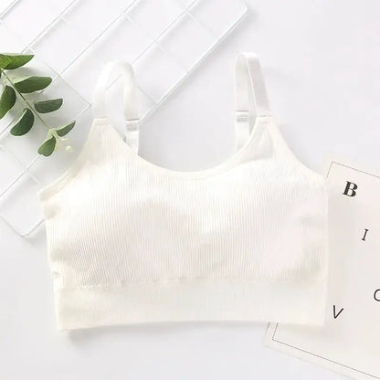 Sexy Women Gather No Steel Ring Lingerie Bra Top Underwear