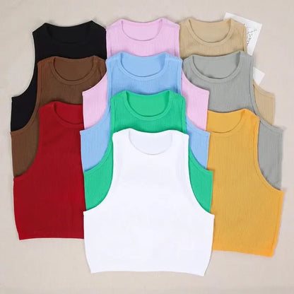 NovaWear Summer Seamless Push Up Y2K Tank Top - Lightweight LiftUp Casual Summer