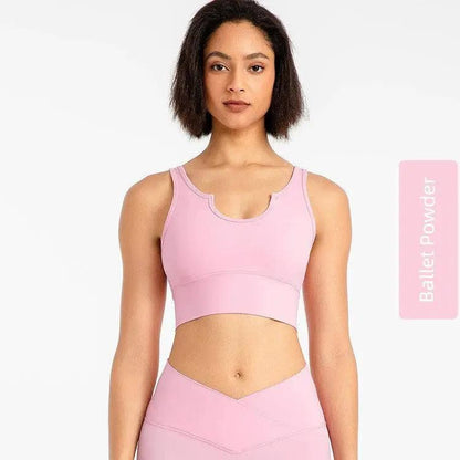 Seamless Sports Vest For Ultimate Comfort Nude Feel Design