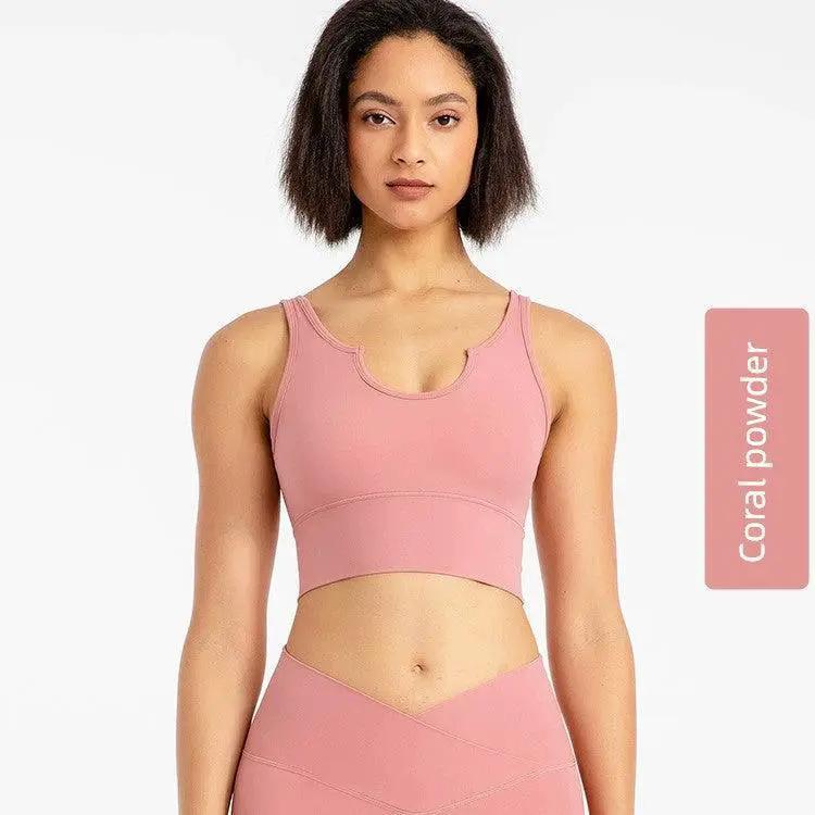 Seamless Sports Vest For Ultimate Comfort Nude Feel Design
